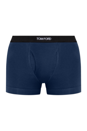 Beige Cotton briefs with logo Tom Ford - Vitkac France
